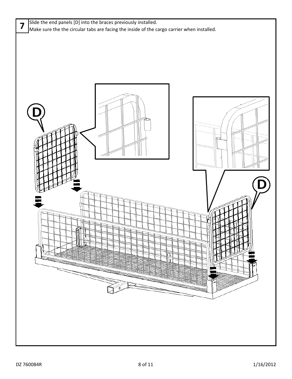 Dee Zee DZ760091 User Manual | Page 8 / 11