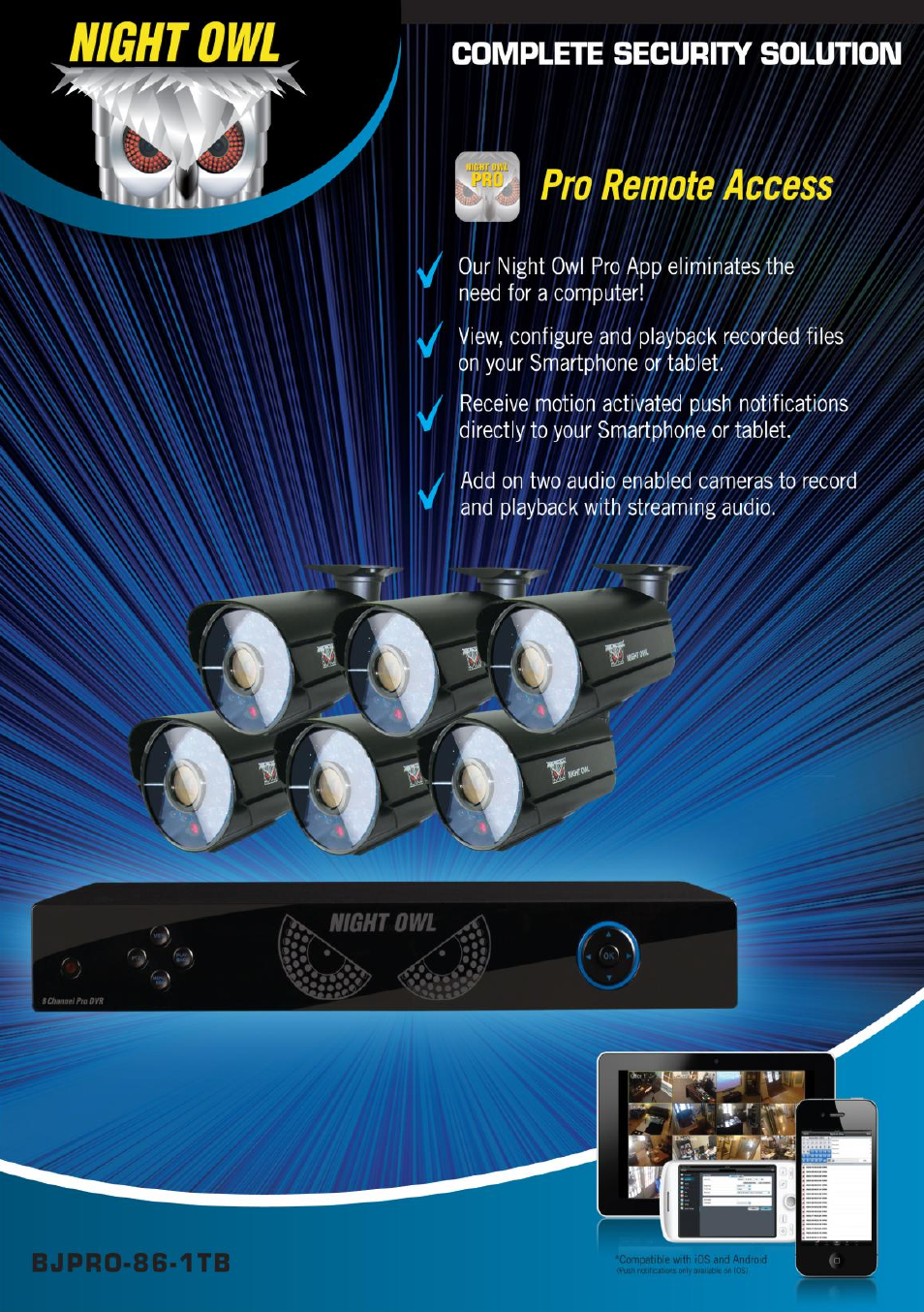 Night Owl BJP-45 User Manual | 125 pages