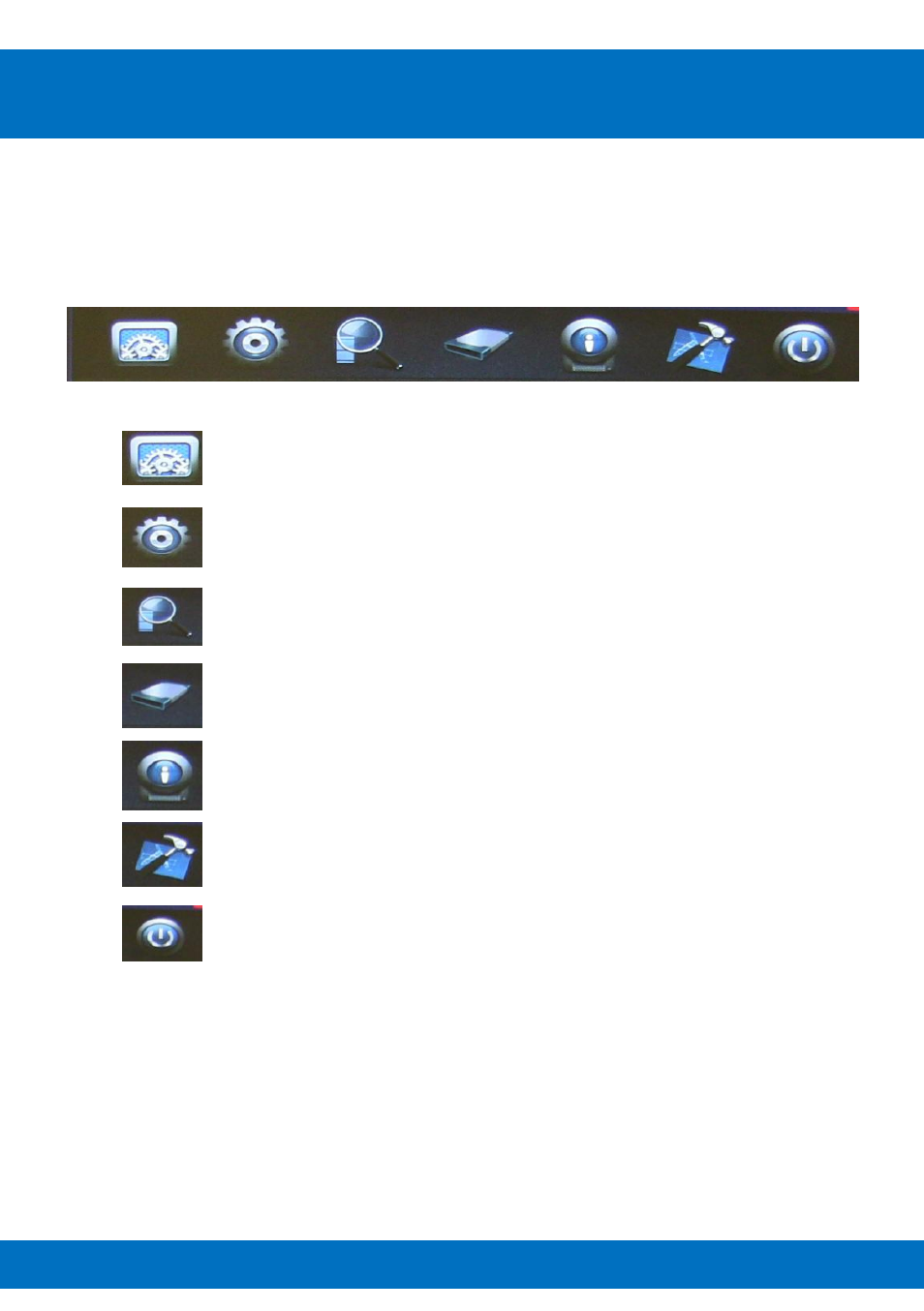 Chapter 13: menu icons | Night Owl BJP-45 User Manual | Page 27 / 125