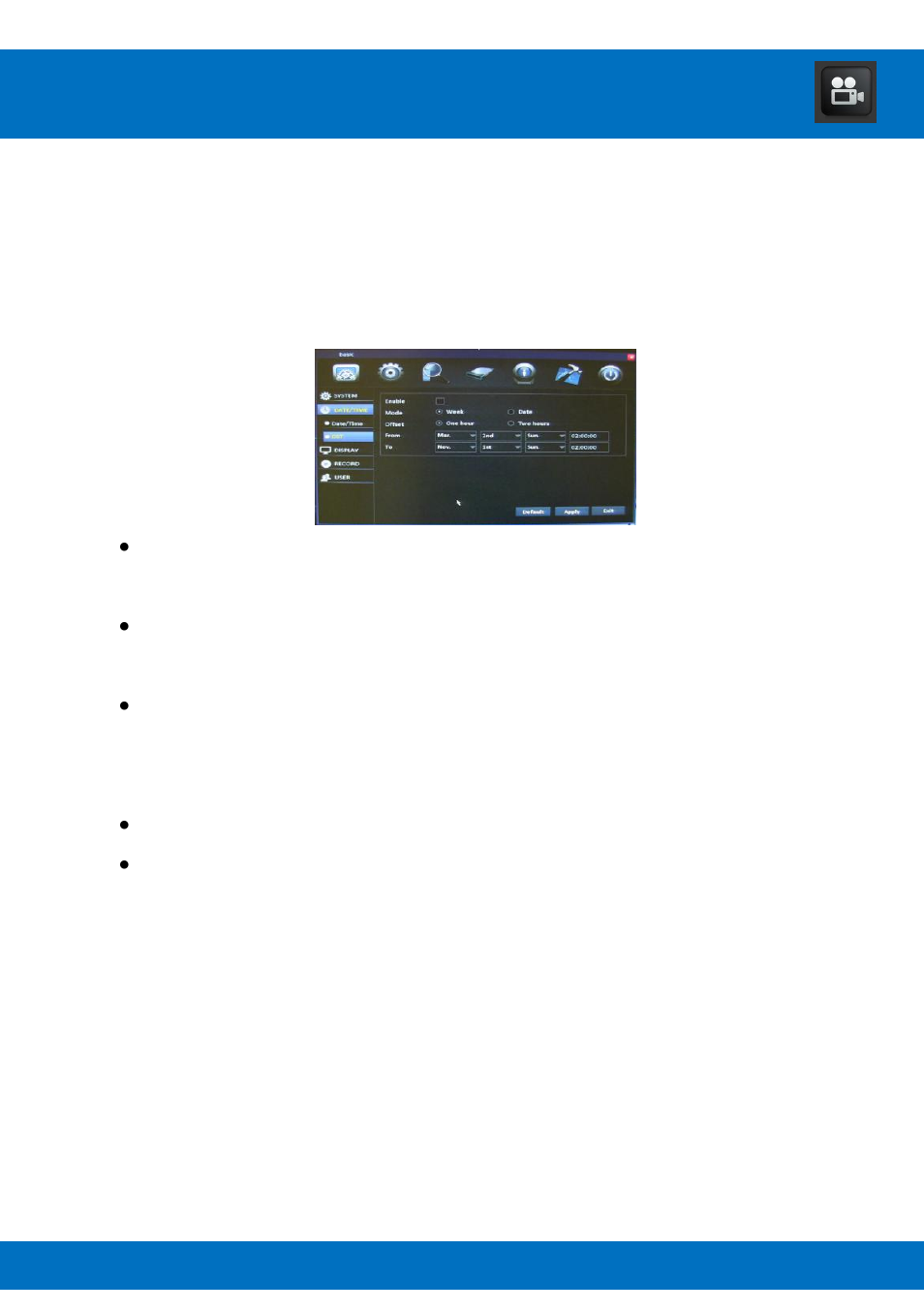 Chapter 14: basic menu | Night Owl BJP-45 User Manual | Page 31 / 125