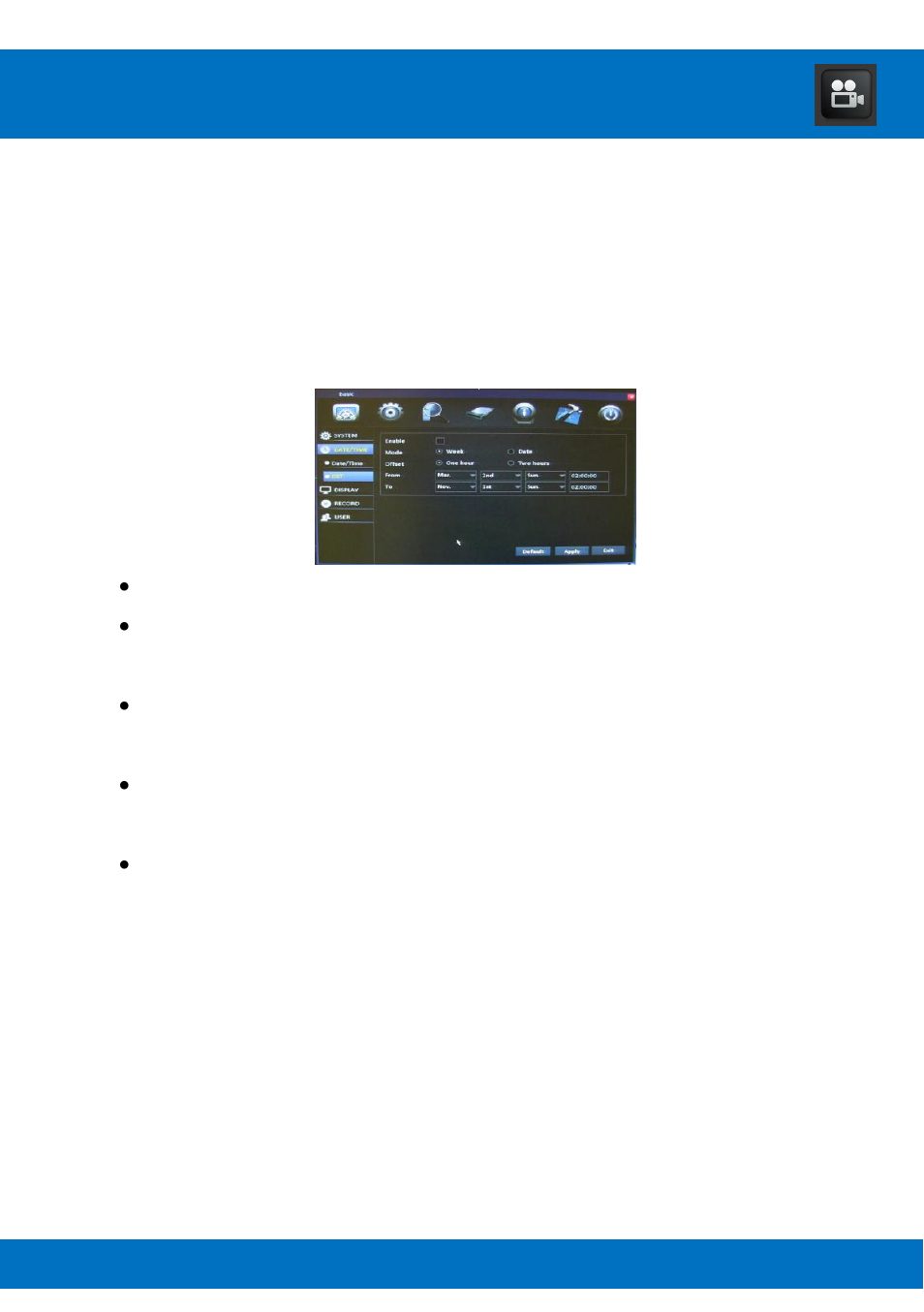 Chapter 14: basic menu | Night Owl BJP-45 User Manual | Page 32 / 125