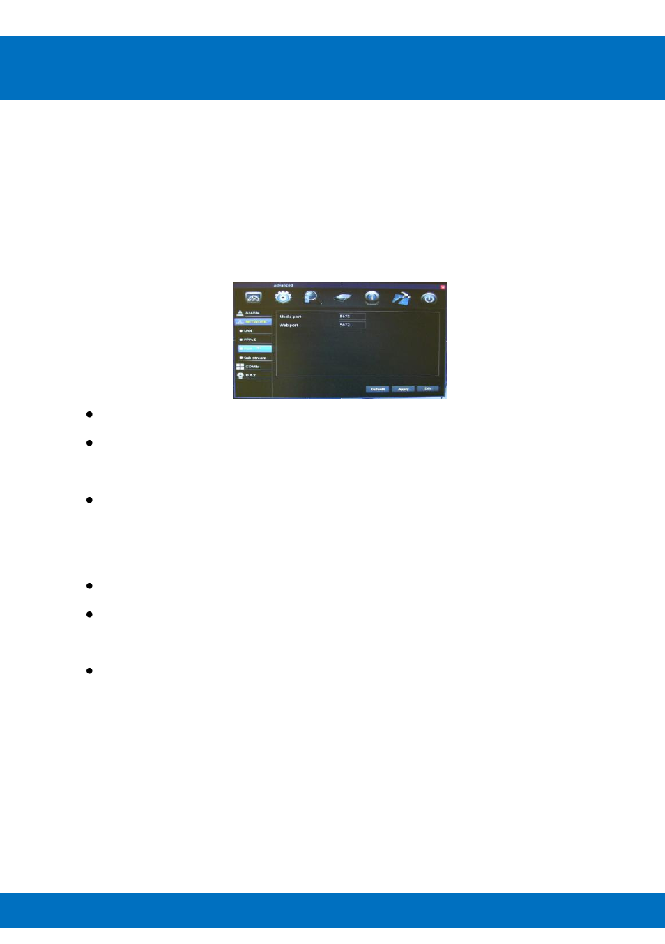 Chapter 15: advanced menu | Night Owl BJP-45 User Manual | Page 55 / 125