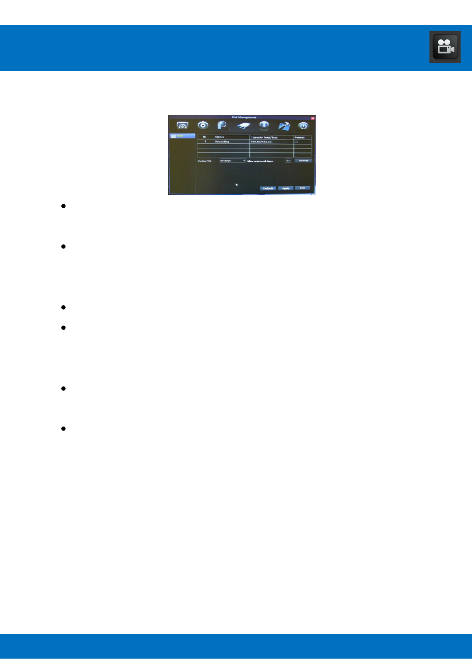 Chapter 17: disk management menu | Night Owl BJP-45 User Manual | Page 65 / 125