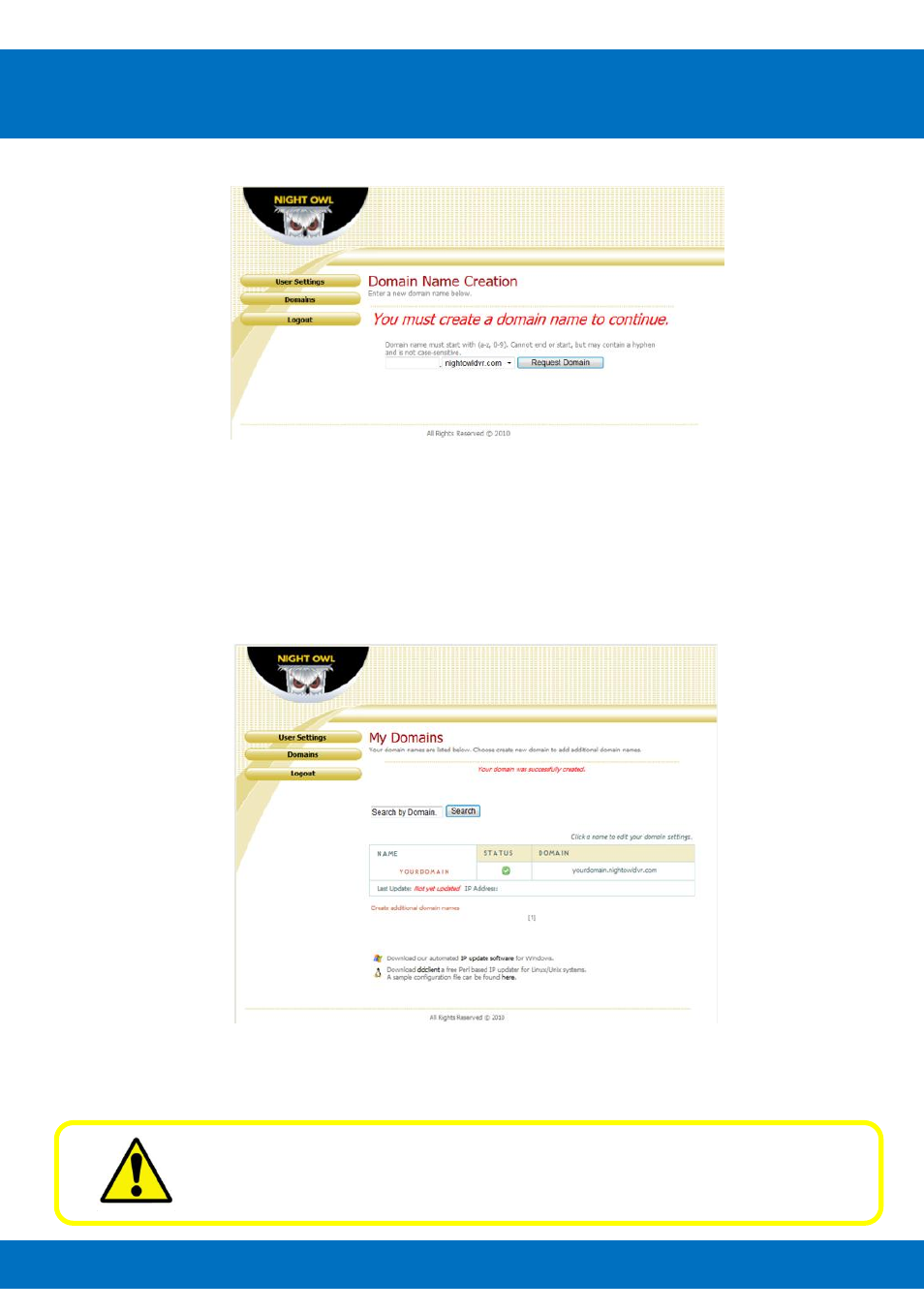 Chapter 22: ddns registration | Night Owl BJP-45 User Manual | Page 87 / 125