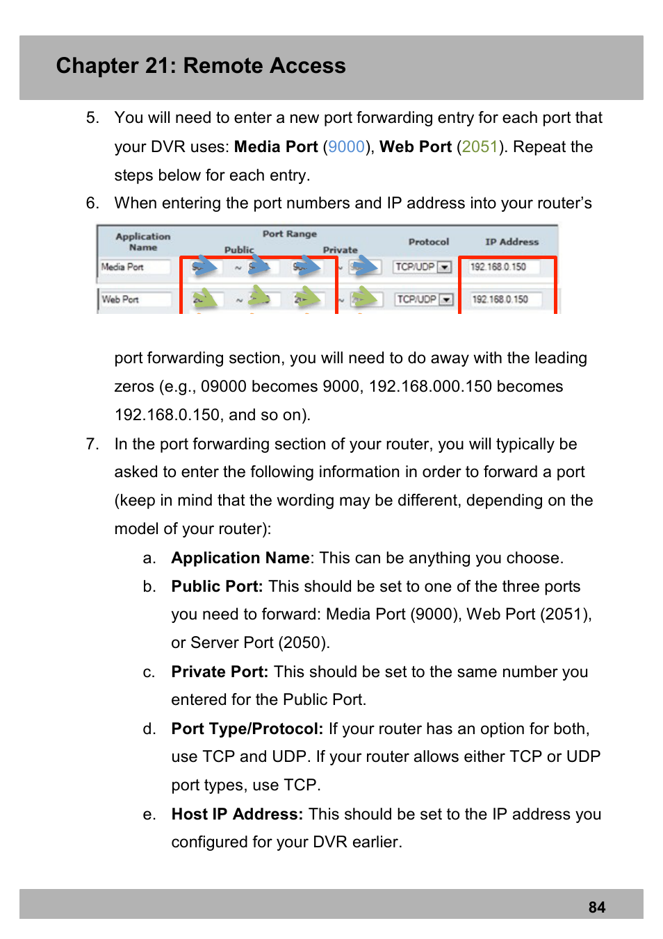 Night Owl X100-DVR4-5GB user manual User Manual | Page 84 / 124