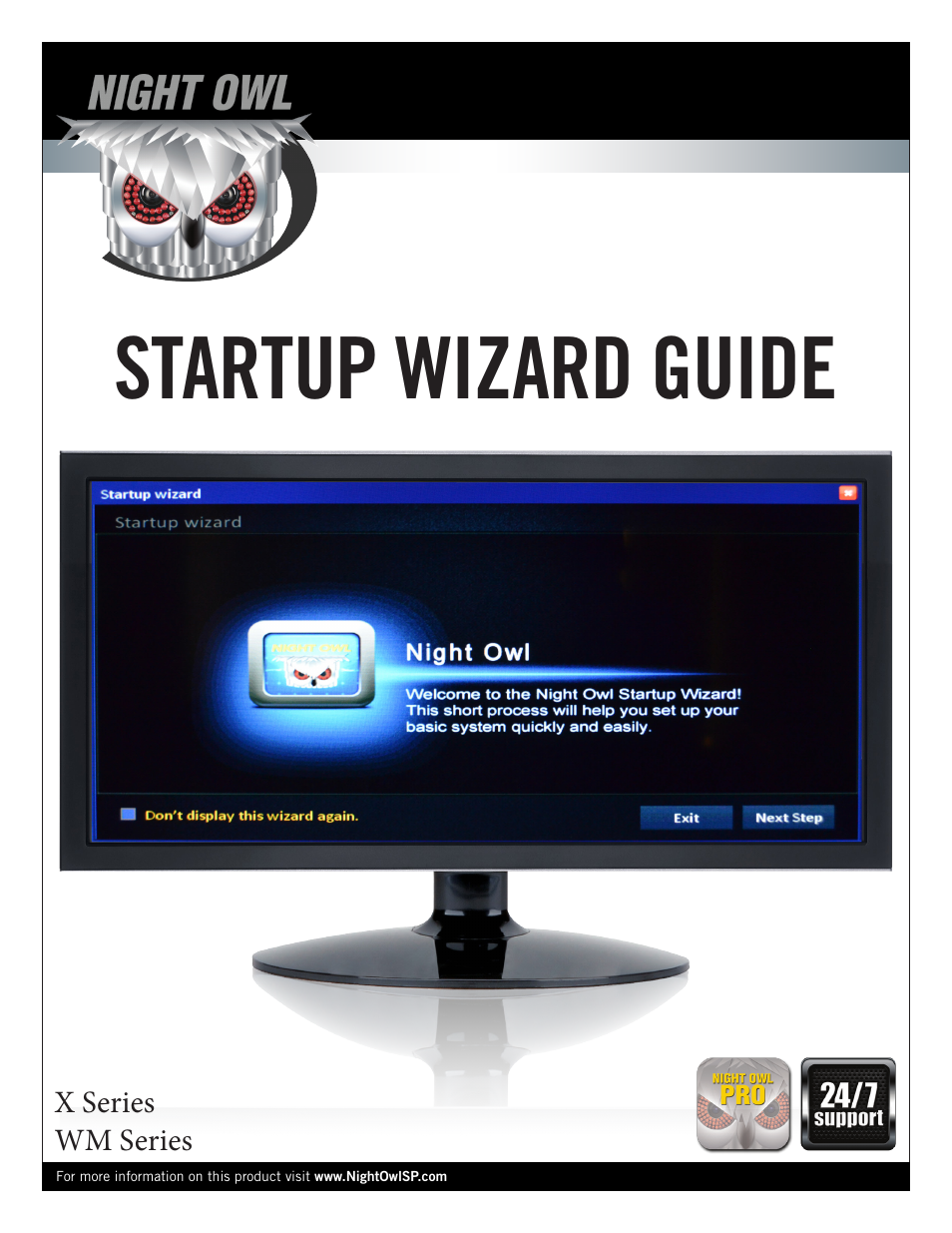 Night Owl X9-88-2TB startup User Manual | 10 pages