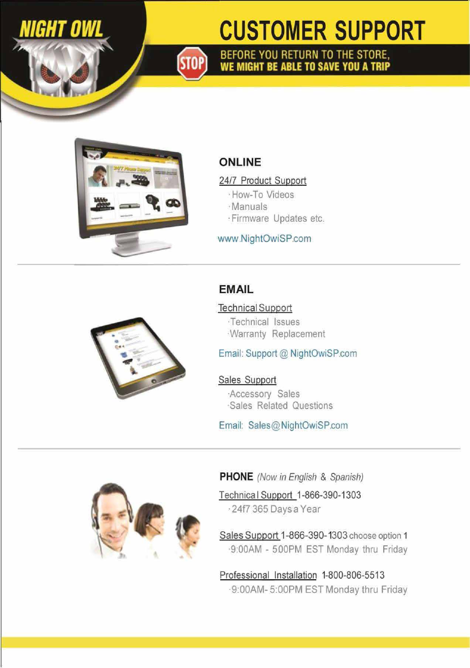 Night Owl X9-88-2TB startup User Manual | Page 10 / 10