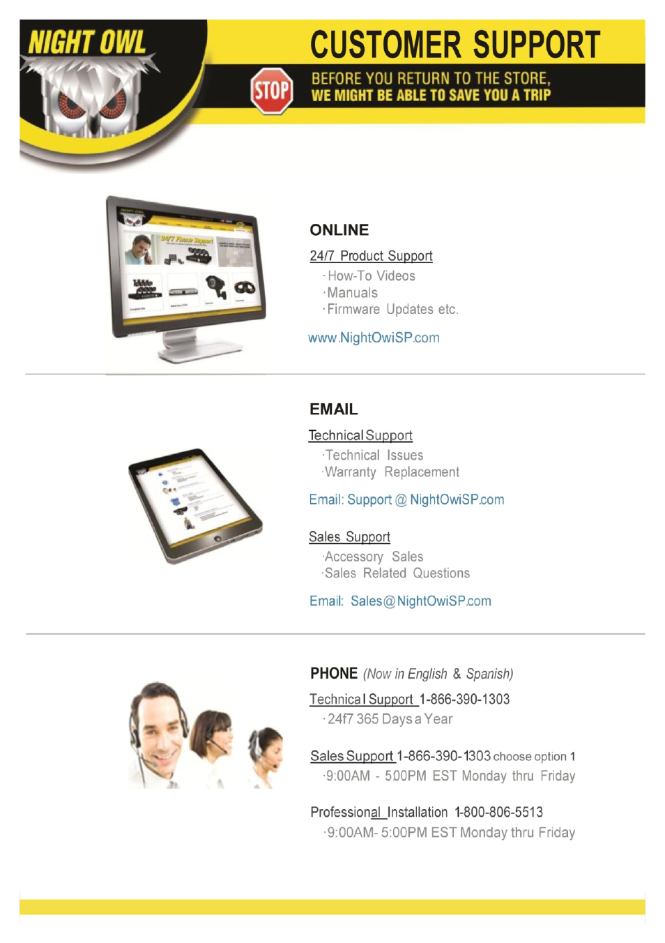 Chapter 28: warranty | Night Owl X9-88-2TB user manual User Manual | Page 124 / 124