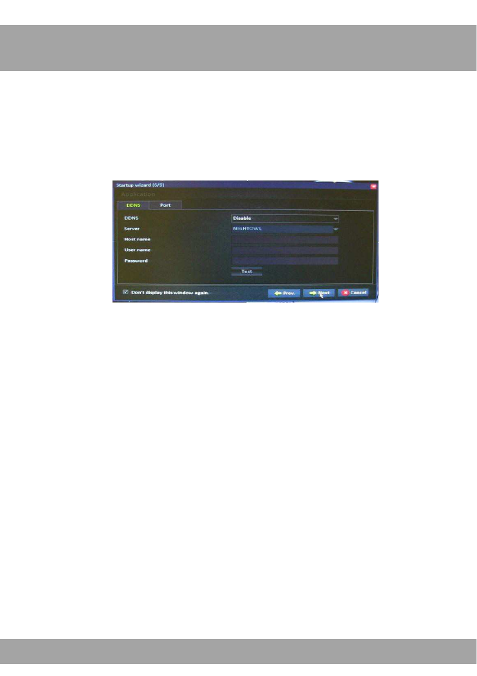 Step 6: application settings | Night Owl PE-DVR16-1TB startup User Manual | Page 9 / 15
