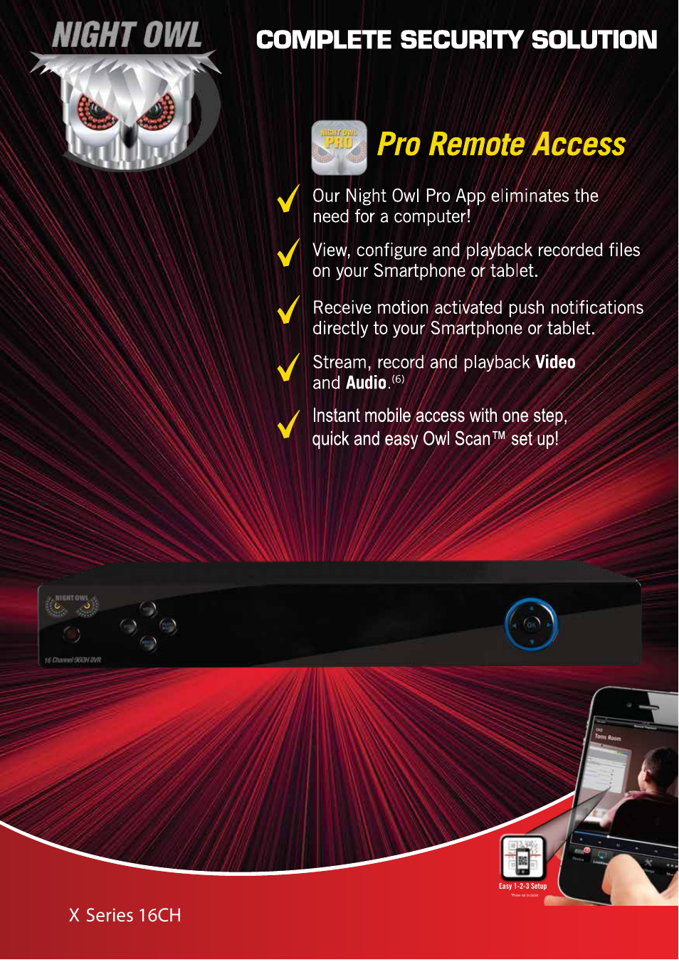 Night Owl PE-DVR16-1TB user manual User Manual | 126 pages