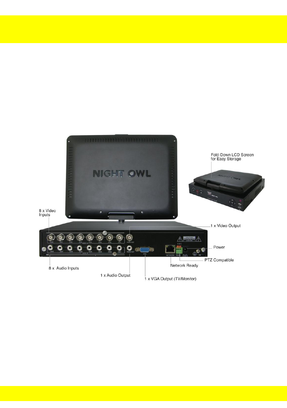 Chapter 6 layout of dvr components | Night Owl NODVR108-500GB User Manual | Page 13 / 109
