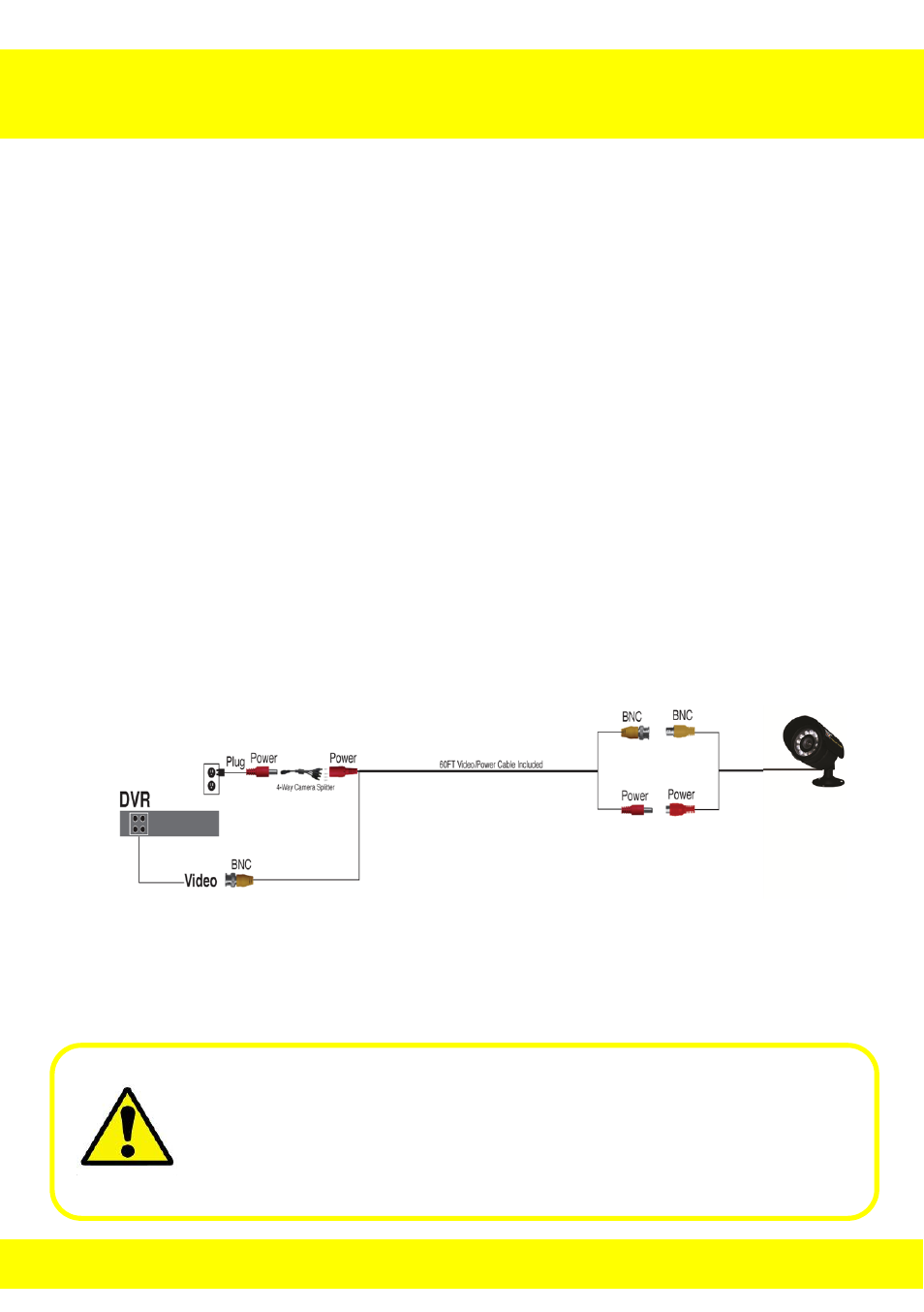 Chapter 8 camera installation | Night Owl NODVR108-500GB User Manual | Page 18 / 109