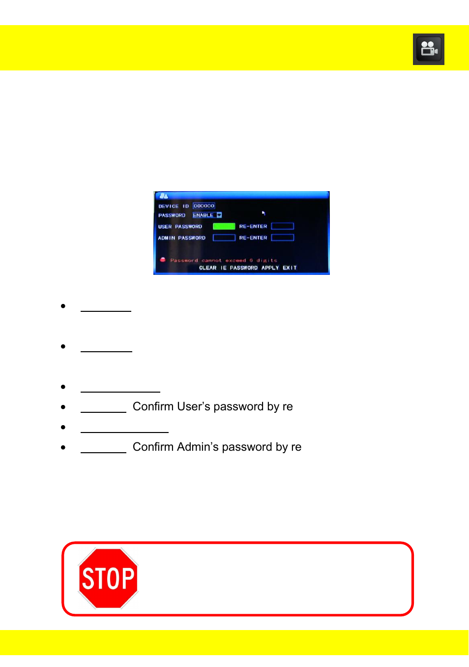 Chapter 12 system menu | Night Owl NODVR108-500GB User Manual | Page 26 / 109