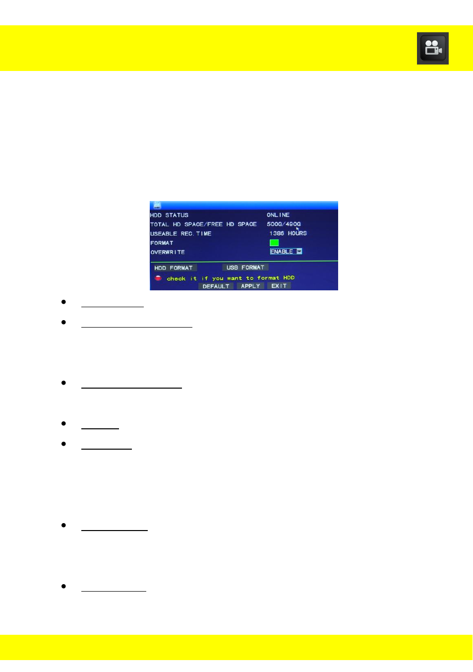 Chapter 12 system menu | Night Owl NODVR108-500GB User Manual | Page 28 / 109