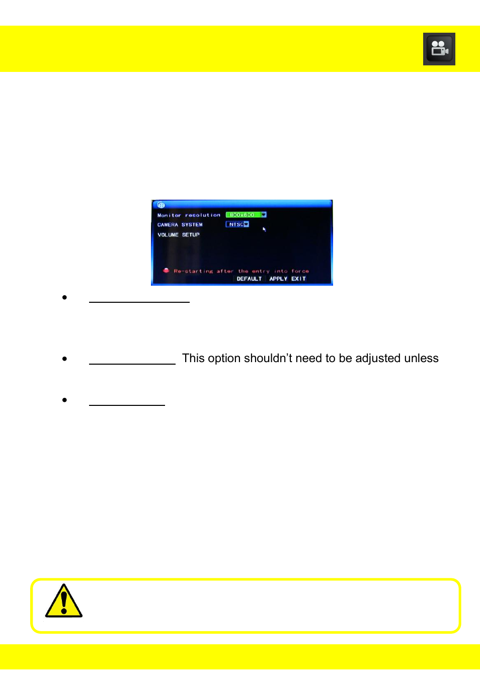 Chapter 12 system menu | Night Owl NODVR108-500GB User Manual | Page 29 / 109