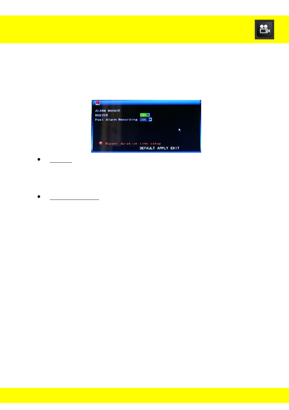 Chapter 13 record functions menu | Night Owl NODVR108-500GB User Manual | Page 39 / 109