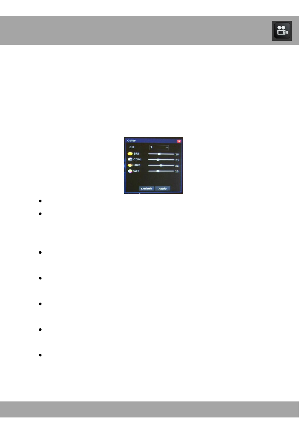 Chapter 14: basic menu | Night Owl ADV1-168500 user manual User Manual | Page 34 / 124