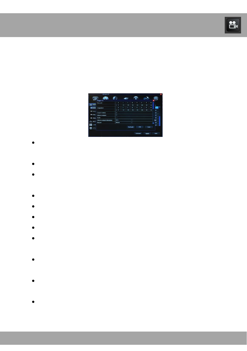 Chapter 15: advanced menu | Night Owl ADV1-168500 user manual User Manual | Page 48 / 124