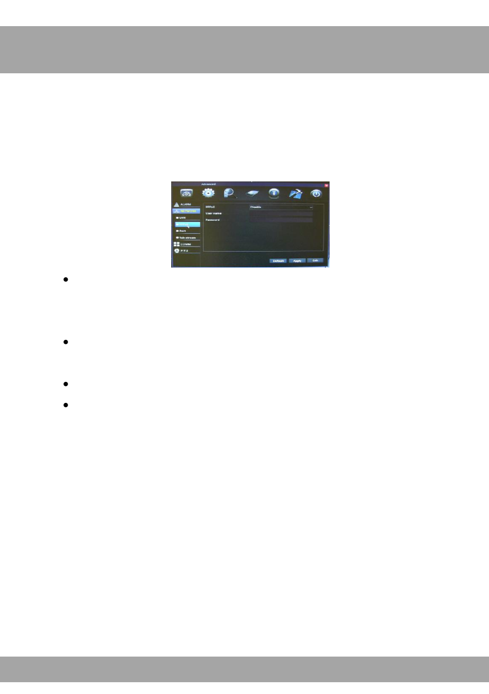 Chapter 15: advanced menu | Night Owl ADV1-168500 user manual User Manual | Page 53 / 124