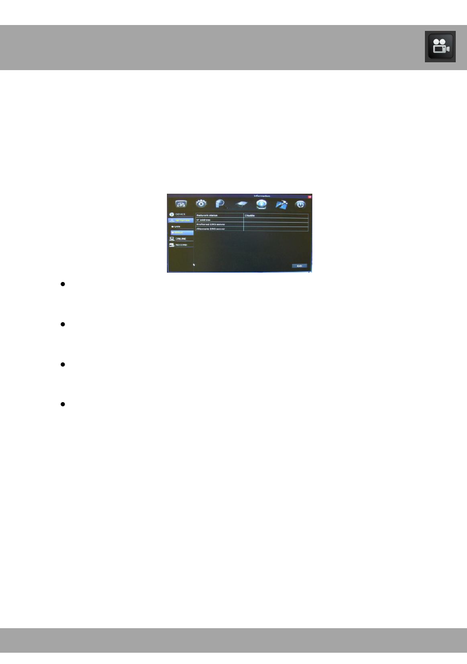 Chapter 18: information menu | Night Owl ADV1-168500 user manual User Manual | Page 69 / 124