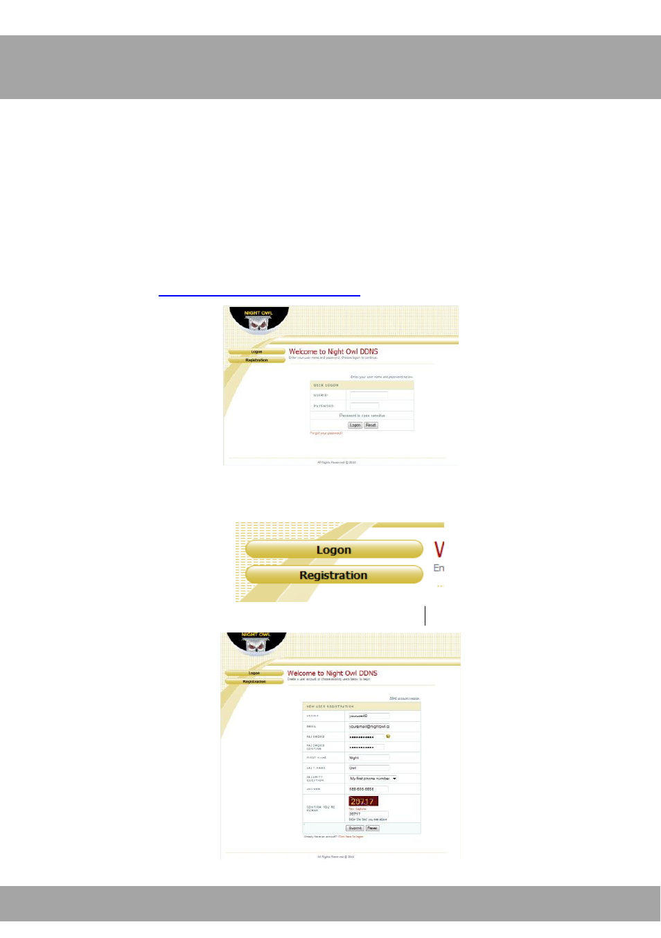 Chapter 22: ddns registration | Night Owl ADV1-168500 user manual User Manual | Page 86 / 124