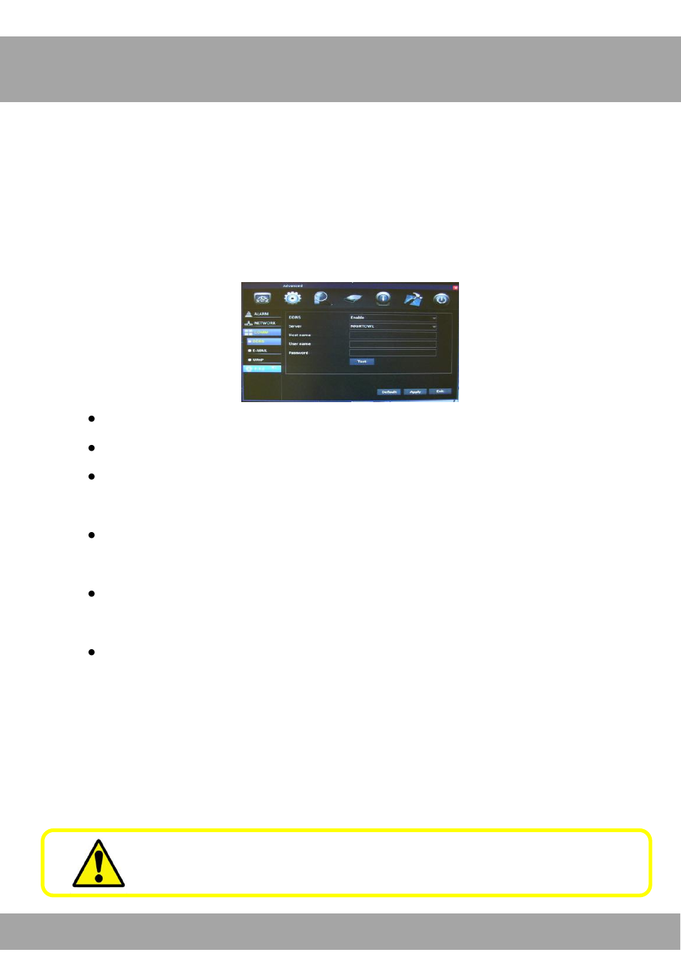 Chapter 22: ddns registration | Night Owl ADV1-168500 user manual User Manual | Page 88 / 124