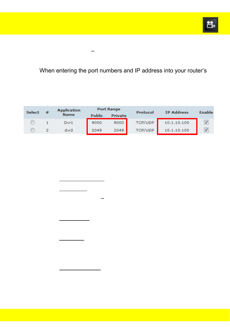Chapter 19 port forwarding | Night Owl ADV1-84500 User Manual | Page 72 / 126