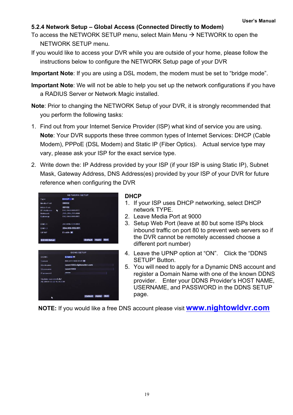 Night Owl O-885 User Manual | Page 21 / 52