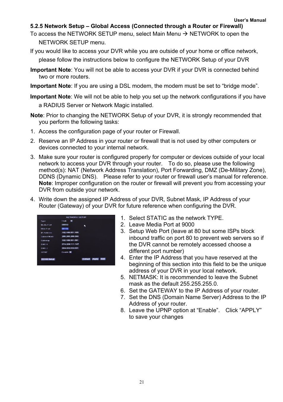 Night Owl O-885 User Manual | Page 23 / 52