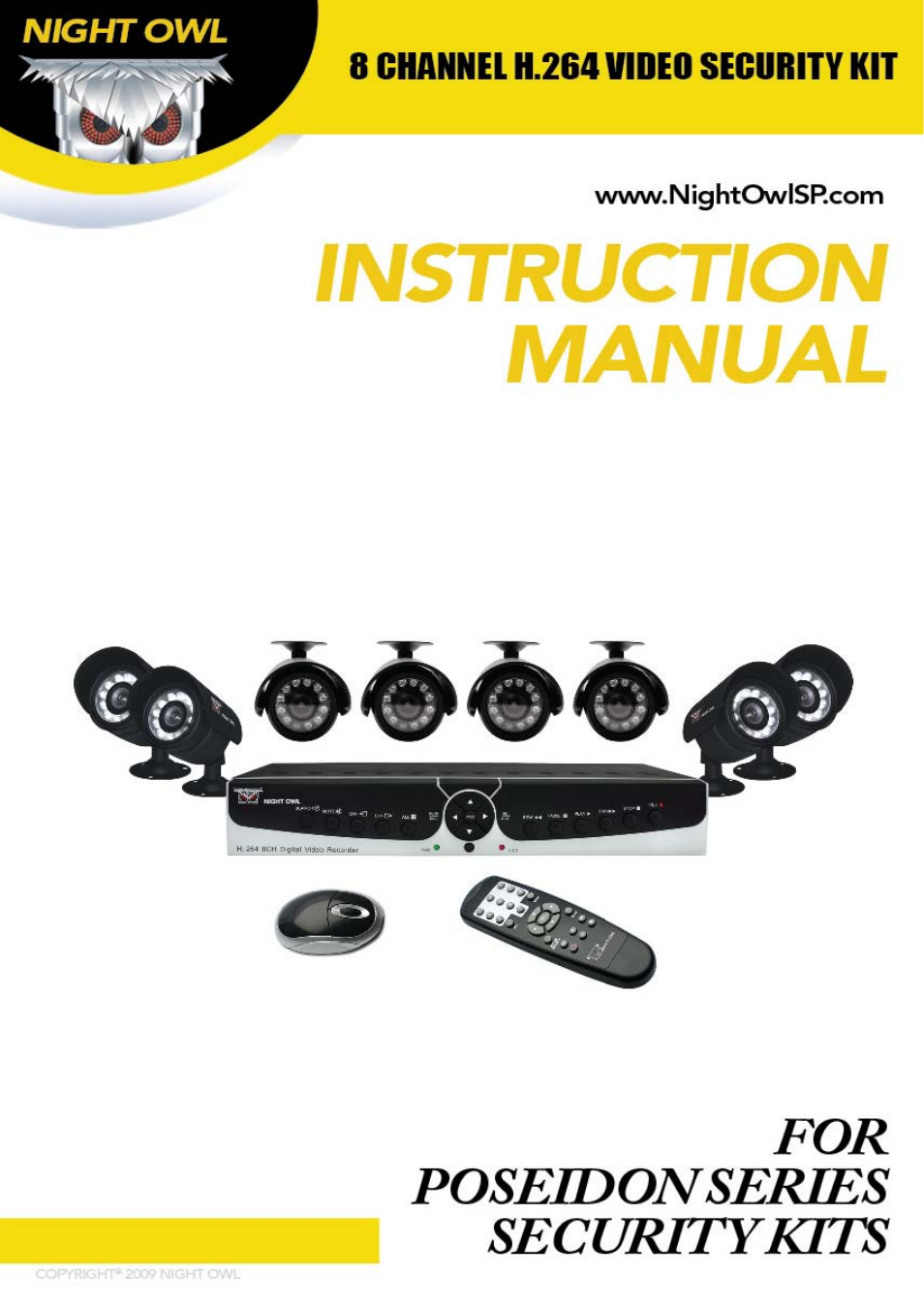 Night Owl Poseidon-45 User Manual | 52 pages