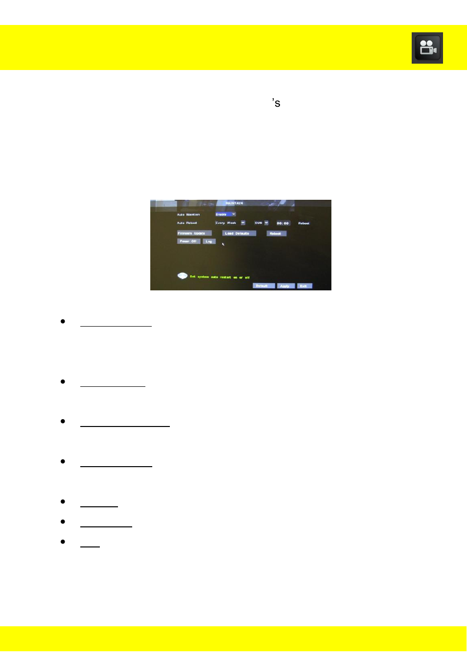 Chapter 12 system menu | Night Owl LTE-168500 User Manual | Page 34 / 124