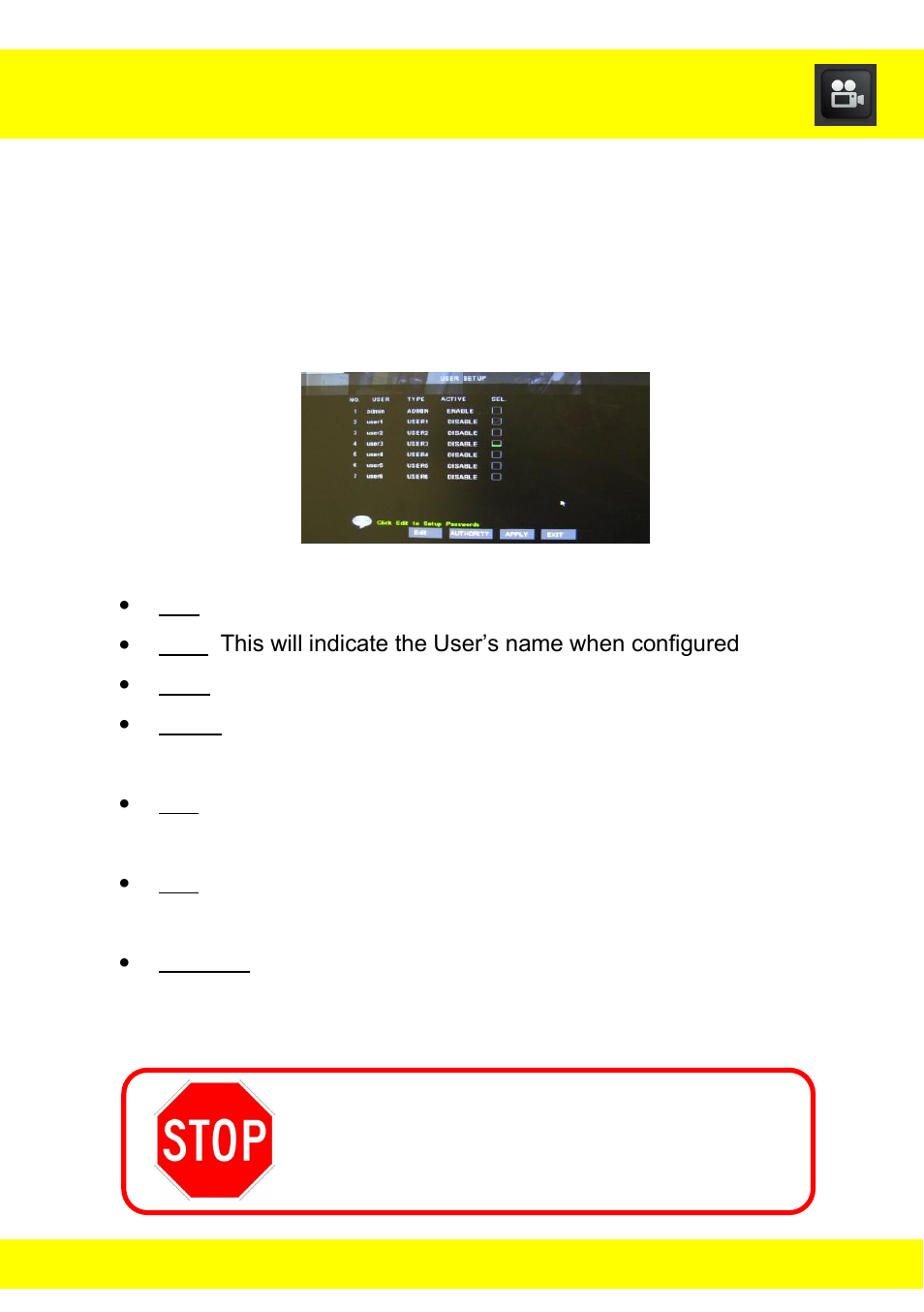 Chapter 12 system menu | Night Owl STA-168 User Manual | Page 28 / 124