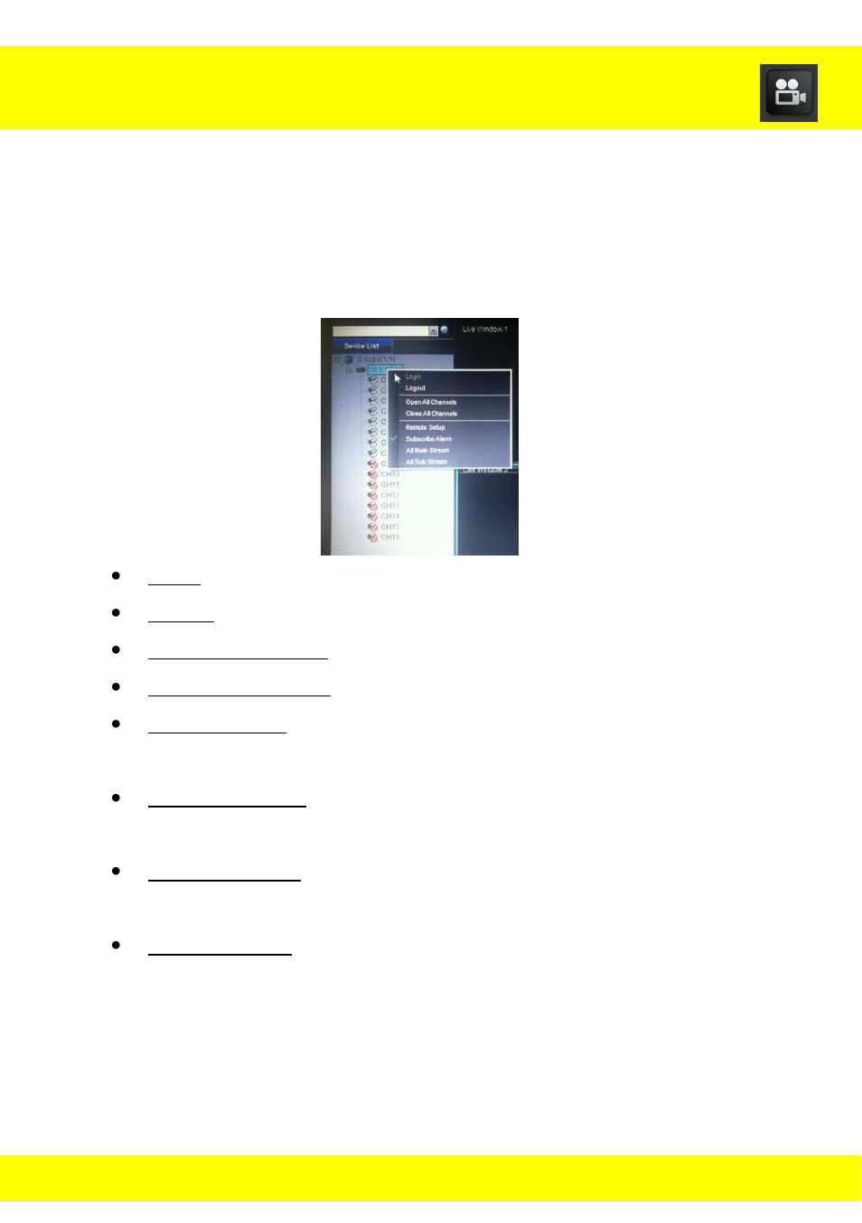 Chapter 22 control management software (cms) | Night Owl STA-168 User Manual | Page 88 / 124