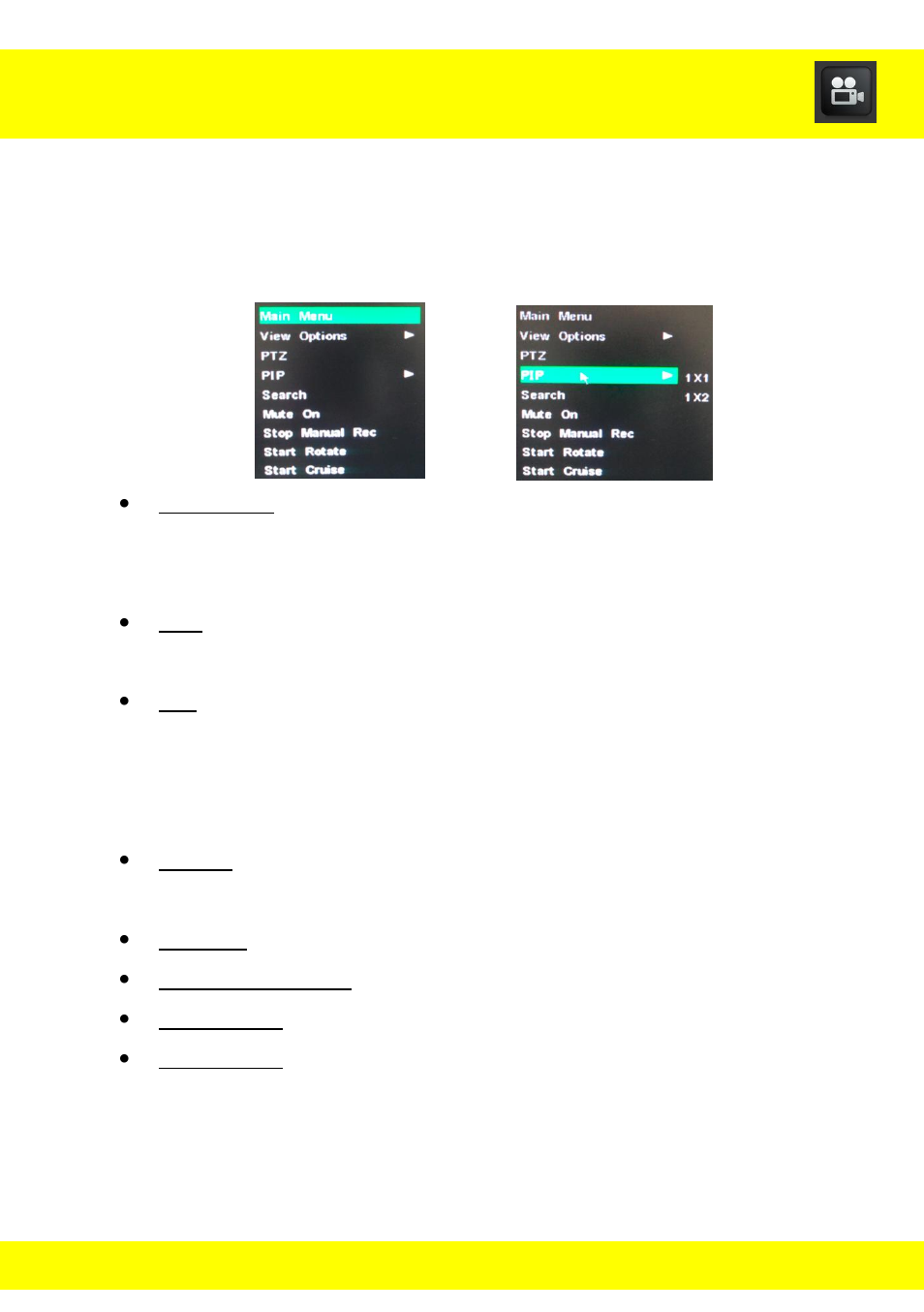 Chapter 10 quick function menu | Night Owl LTE-44500 User Manual | Page 23 / 126