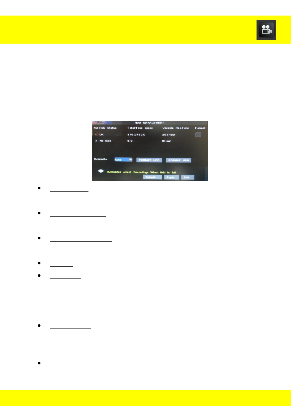 Chapter 12 system menu | Night Owl LTE-44500 User Manual | Page 32 / 126