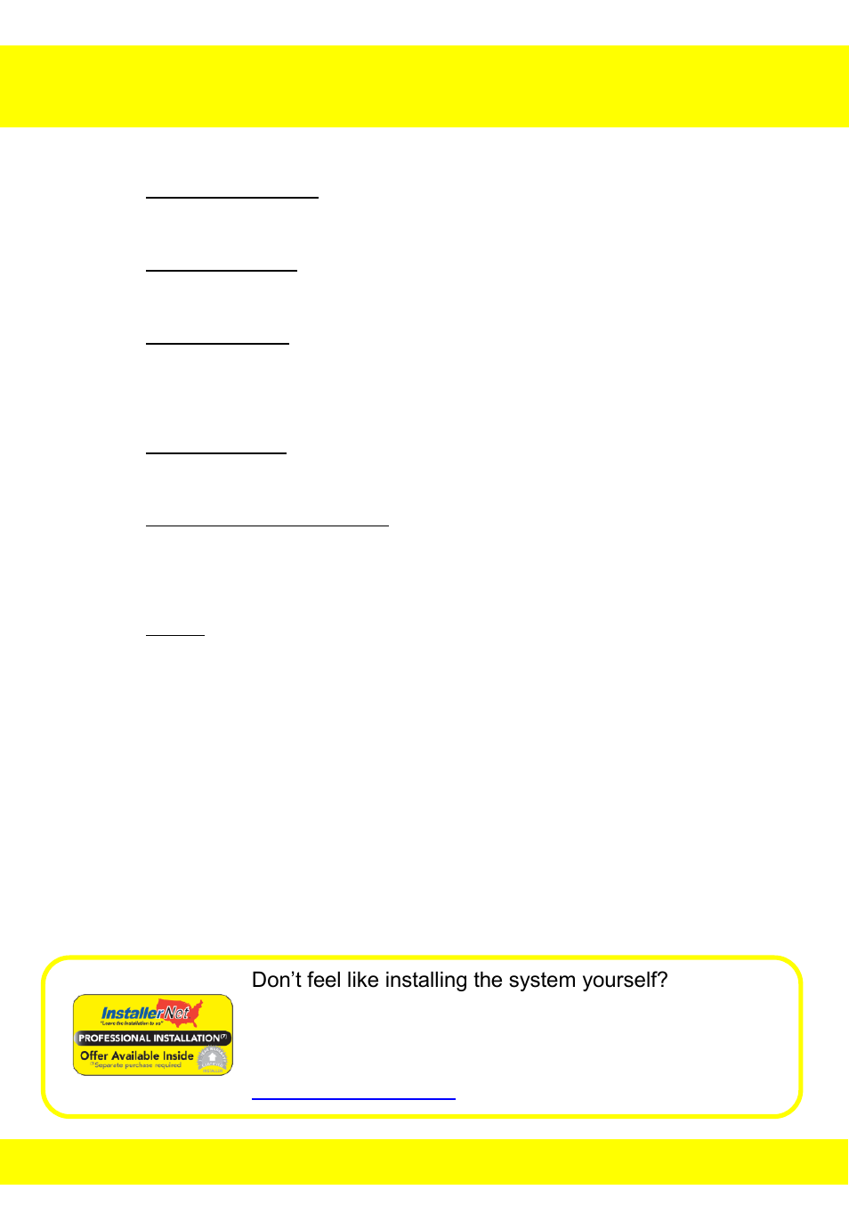 Chapter 8 camera installation | Night Owl STA-44 User Manual | Page 20 / 126