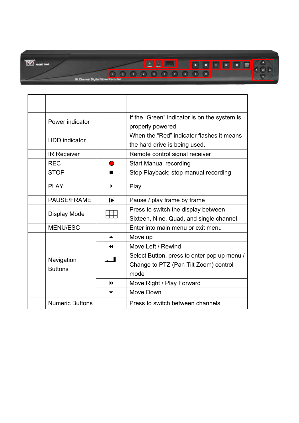 Chapter 3: layout | Night Owl Zeus-DVR User Manual | Page 10 / 52