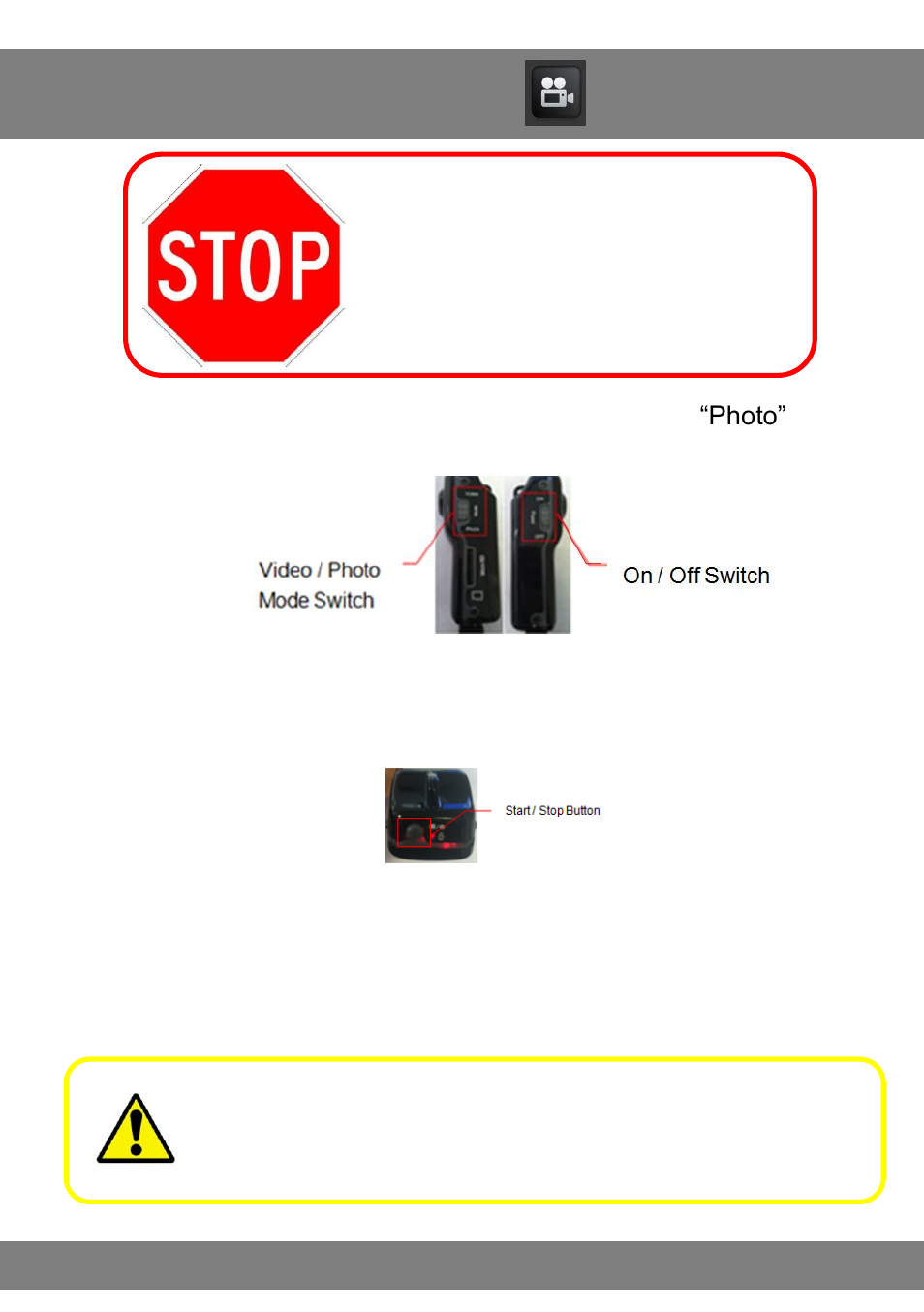 Chapter 8: taking a picture | Night Owl CS-Mini-DVR-4GB User Manual | Page 12 / 19