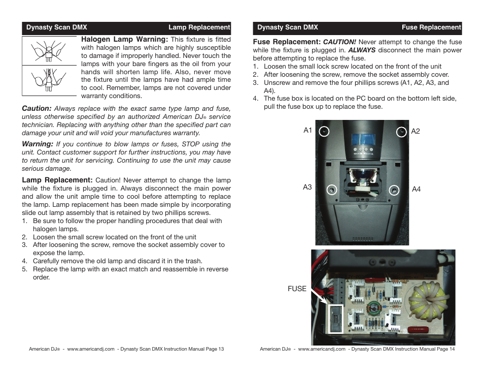 American DJ DMX User Manual | Page 7 / 10