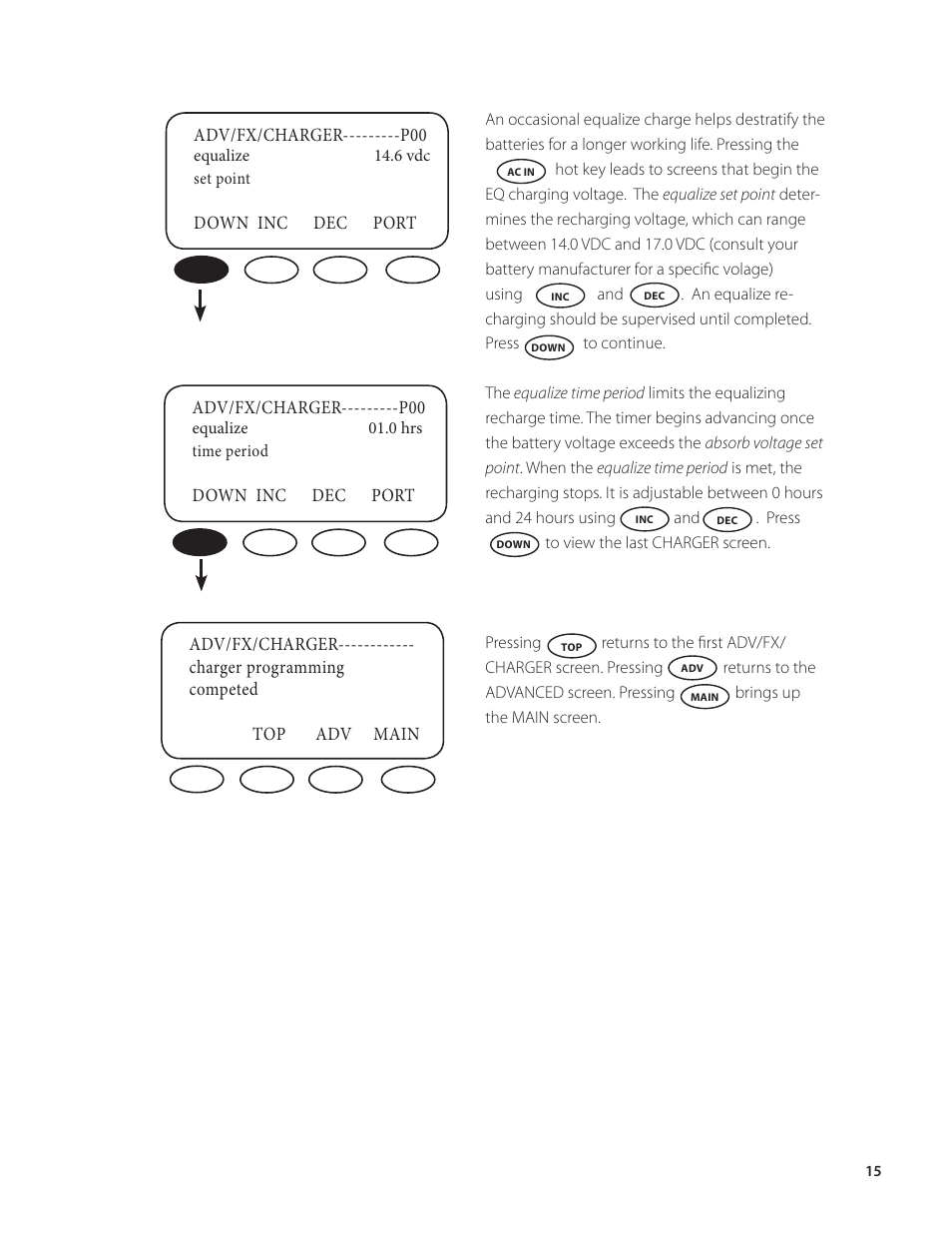 Outback Power Systems VFX Series Programming Manual User Manual | Page 16 / 59