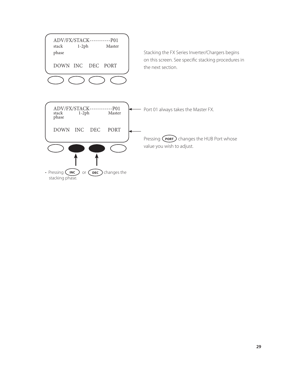 Outback Power Systems VFX Series Programming Manual User Manual | Page 30 / 59