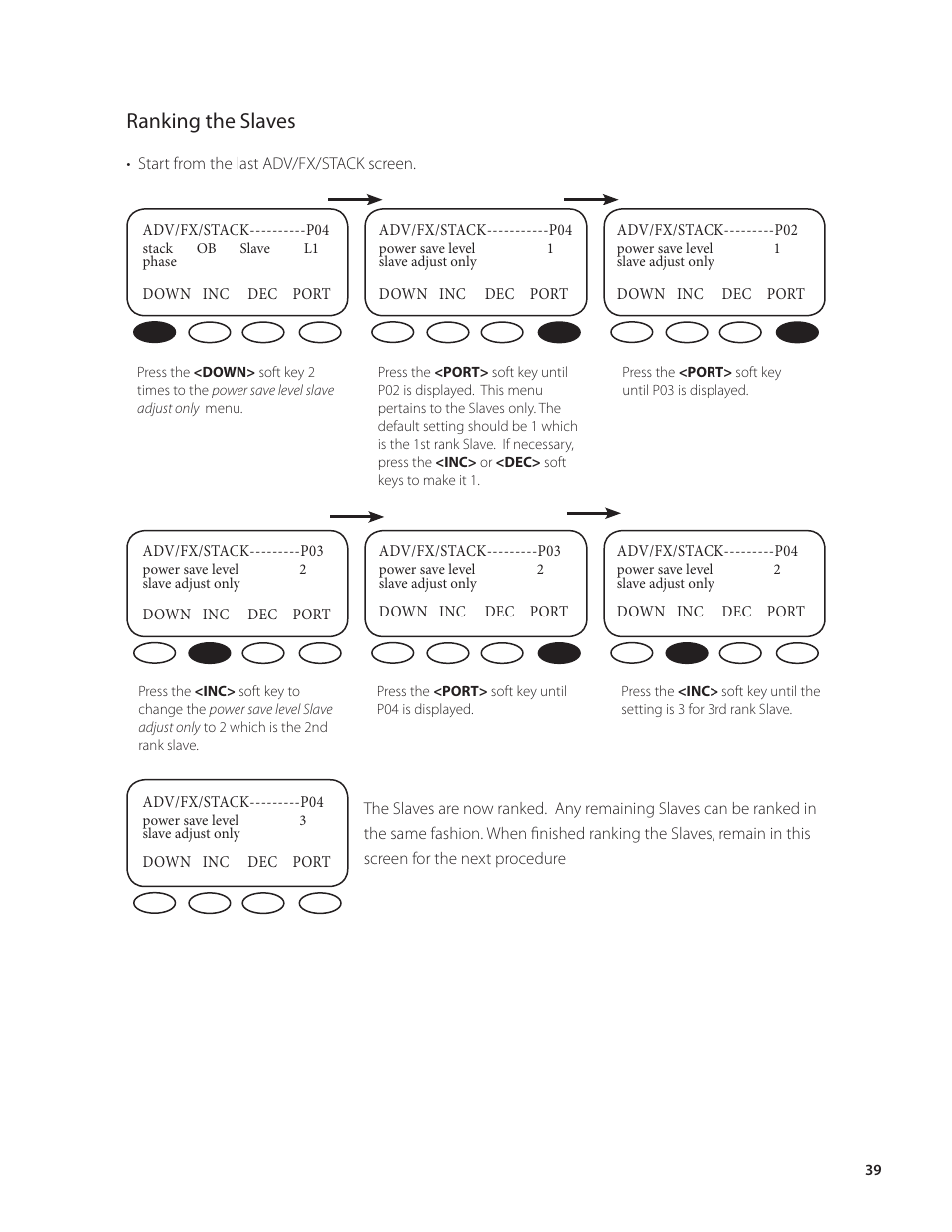 Ranking the slaves | Outback Power Systems VFX Series Programming Manual User Manual | Page 40 / 59