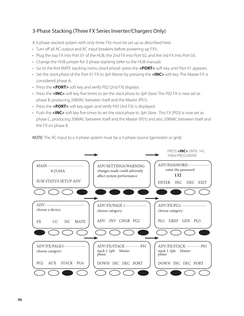 Outback Power Systems VFX Series Programming Manual User Manual | Page 47 / 59