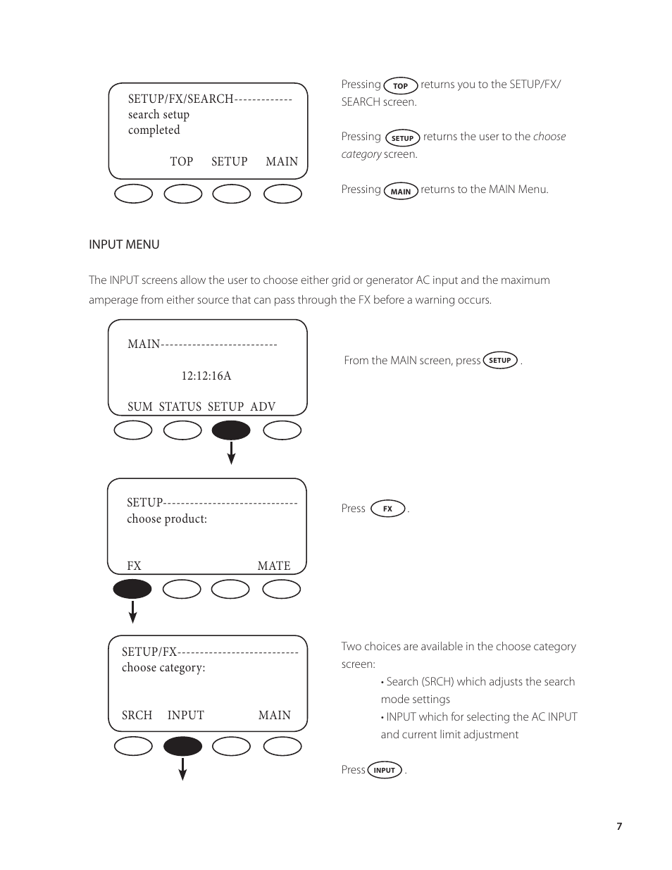 Outback Power Systems VFX Series Programming Manual User Manual | Page 8 / 59