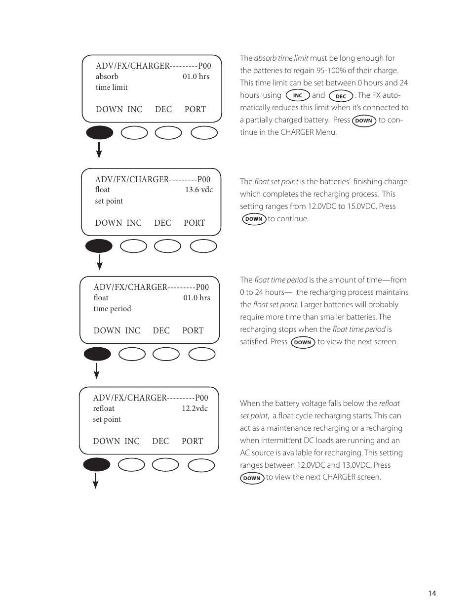 Outback Power Systems VFX Series International Programming Manual User Manual | Page 15 / 56