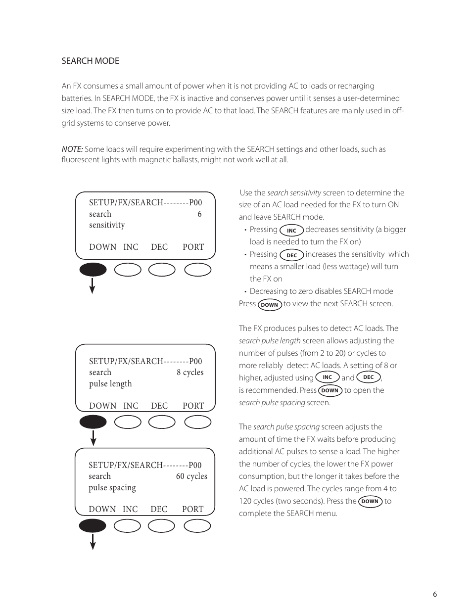 Outback Power Systems VFX Series International Programming Manual User Manual | Page 7 / 56