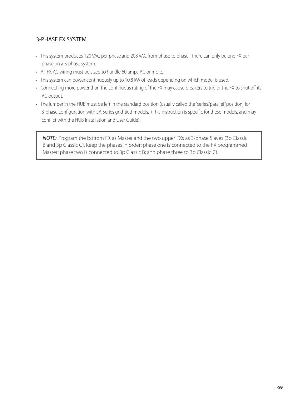 Outback Power Systems GVFX Series Inverter/Charger Installation Manual User Manual | Page 71 / 88