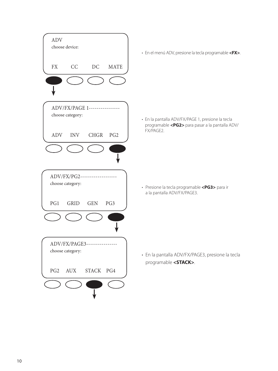 Outback Power Systems GVFX Series Inverter/Charger Programing Manual User Manual | Page 12 / 64