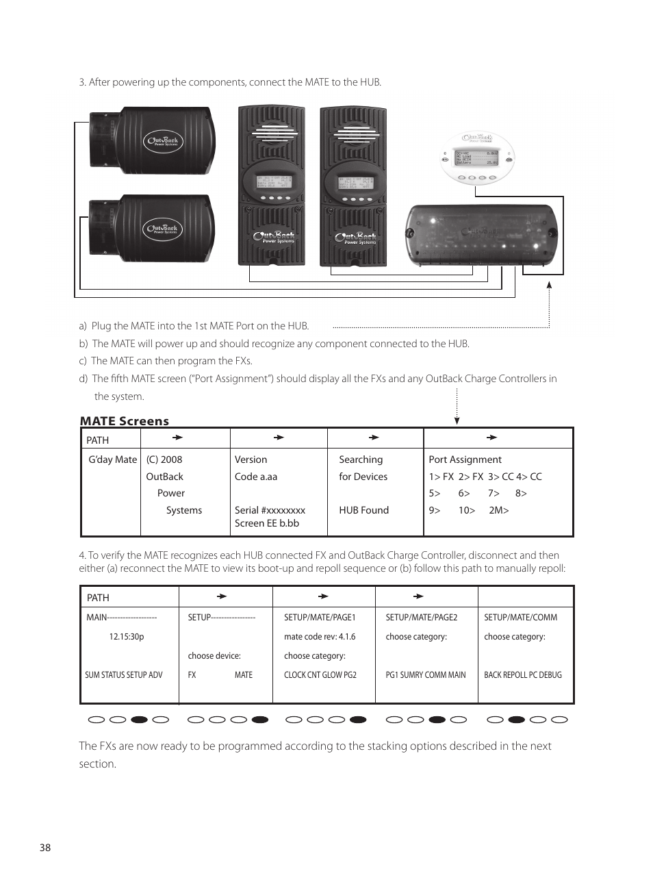 Outback Power Systems GVFX Series Inverter/Charger Programing Manual User Manual | Page 40 / 64