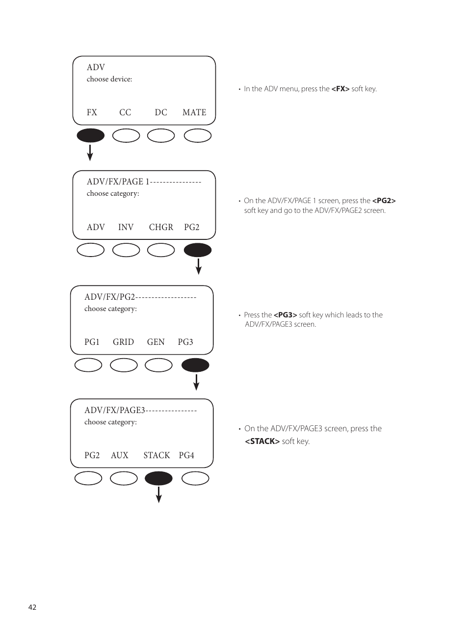 Outback Power Systems GVFX Series Inverter/Charger Programing Manual User Manual | Page 44 / 64